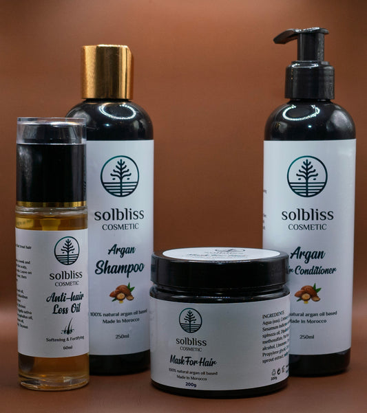 Hair Care Kit – Nourish, Repair, and Revitalize with Pure Moroccan Argan Oil